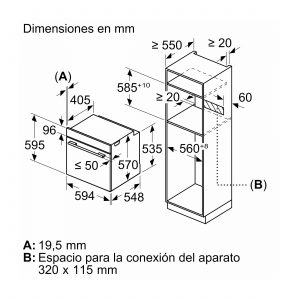 Horno pirolítico Siemens HB578G0S00 - Electromanchón