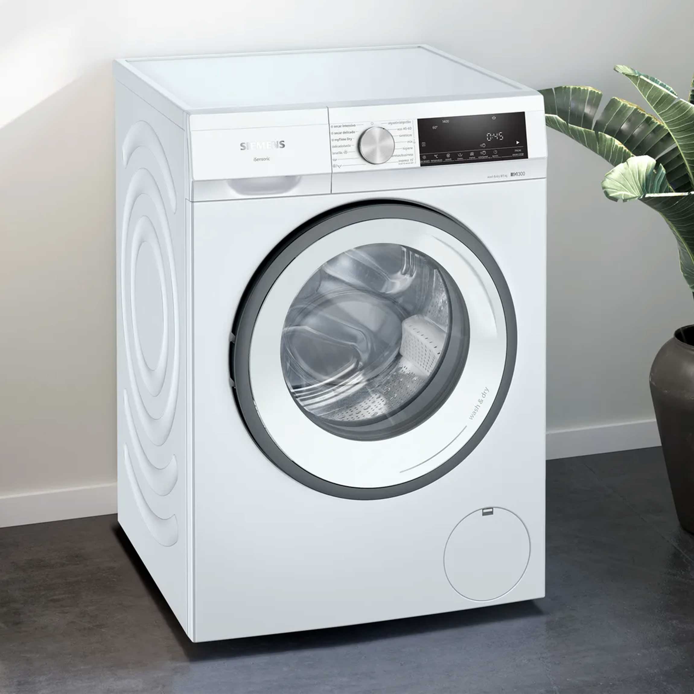 Lavadora secadora Siemens iQ300 WN34A100ES 8/5 Kg 1400 rpm