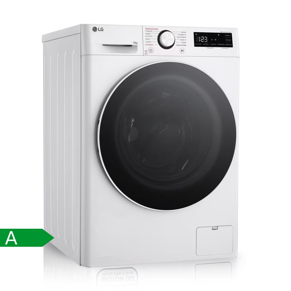 Lavadora secadora LG F4DV5010SMW 10.5/7 Kg blanca